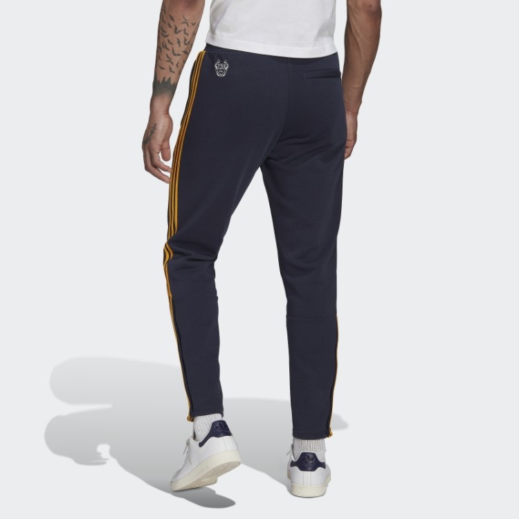 Calça Esportiva Adidas Night Navy Real Madrid Com As Três Listras