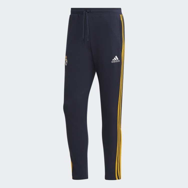 Calça Esportiva Adidas Night Navy Real Madrid Com As Três Listras