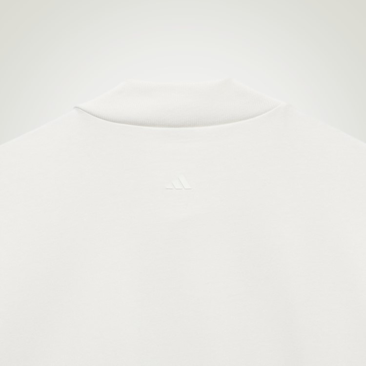 Camiseta Branca De Basquete Adidas