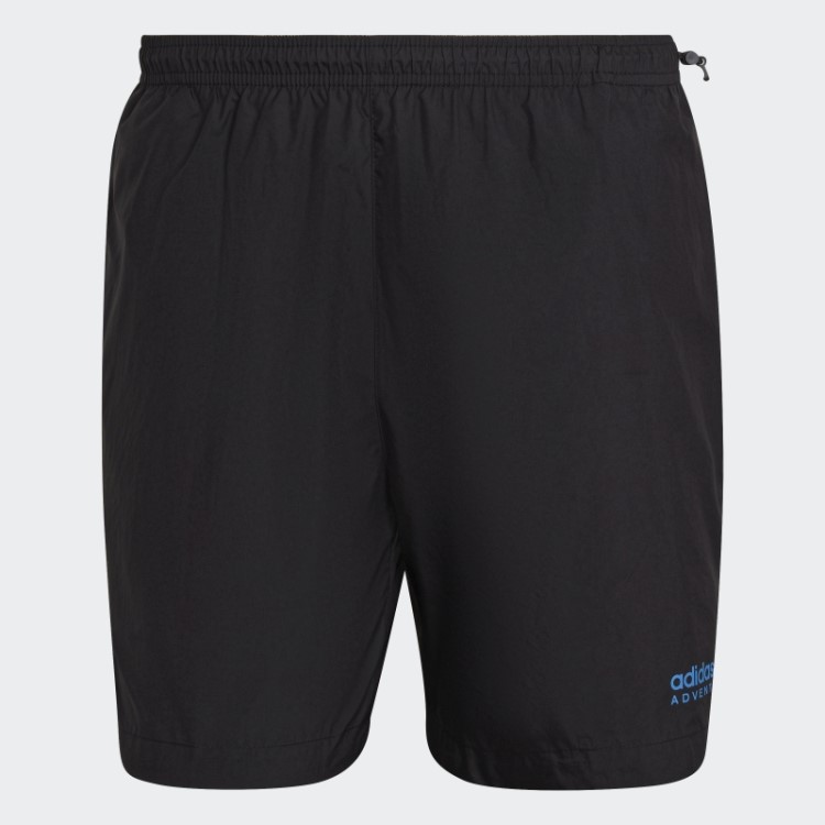 Bermuda De Natação Preta Adidas Adventure Wood Wave