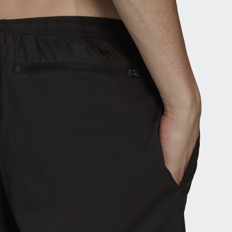 Bermuda De Natação Preta Adidas Adventure Wood Wave