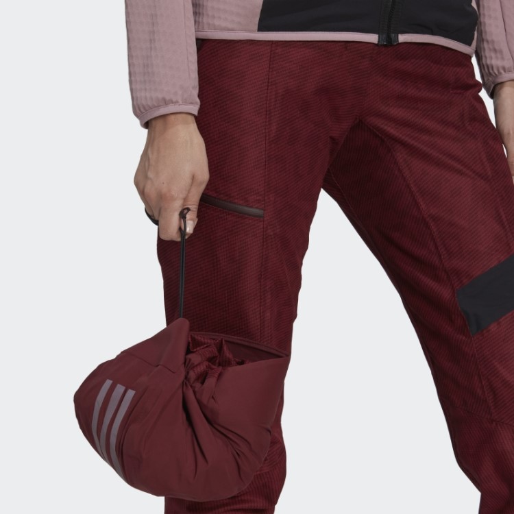 Elegante Adidas Terrex Techrock Rain.rdy Anoraque Vermelho