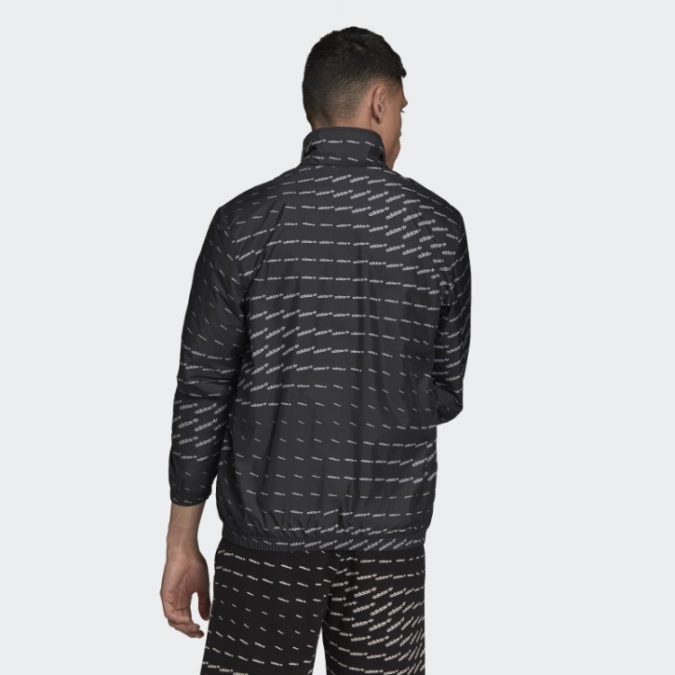 Top Preto Adidas Com Monograma Gráfico