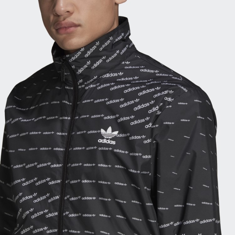 Top Preto Adidas Com Monograma Gráfico