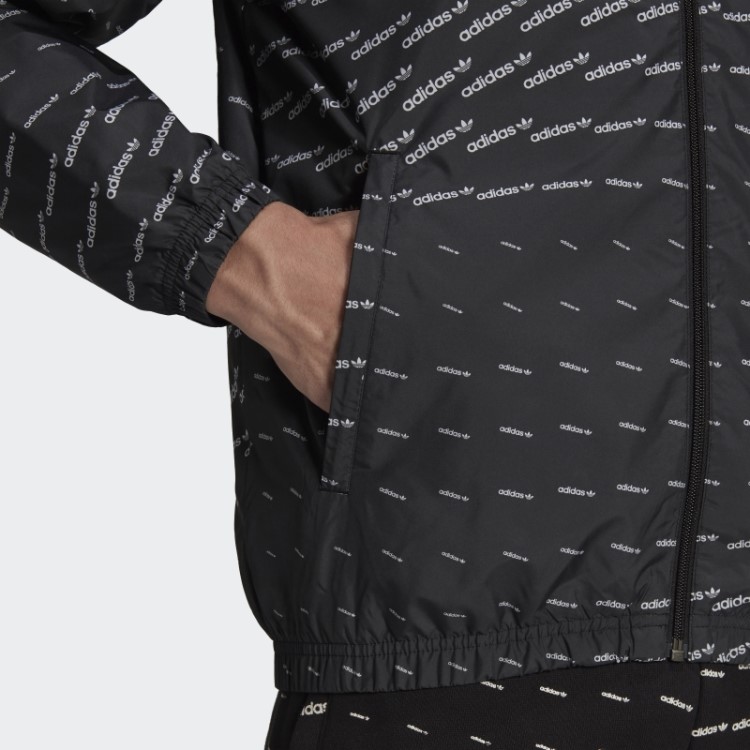 Top Preto Adidas Com Monograma Gráfico