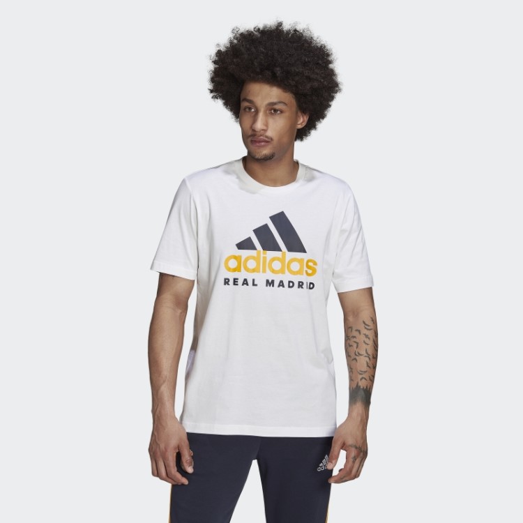 Camiseta Real Madrid Dna Branca Adidas