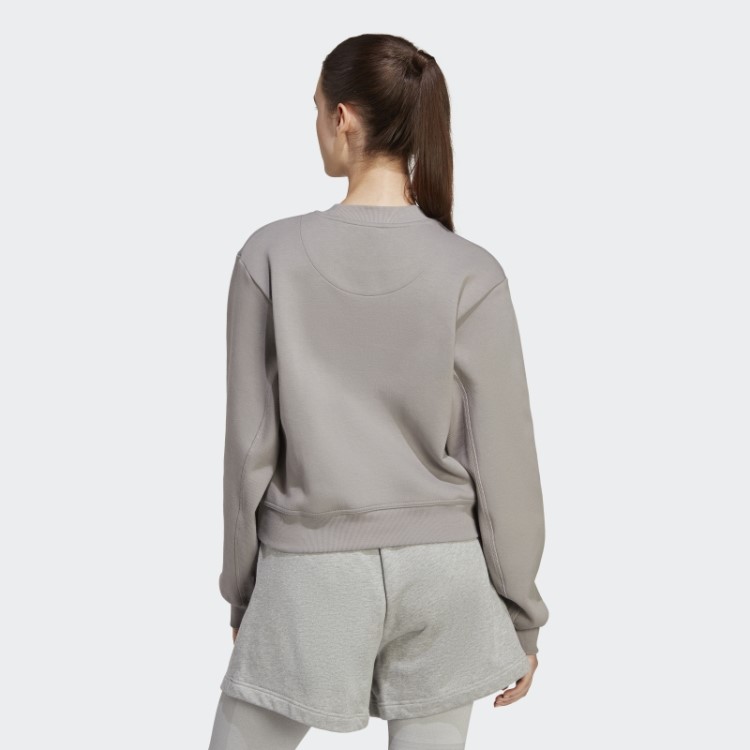 Adidas By Stella Mccartney Moletom Esportivo Dove Grey Fashion