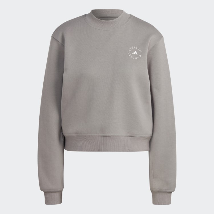 Adidas By Stella Mccartney Moletom Esportivo Dove Grey Fashion