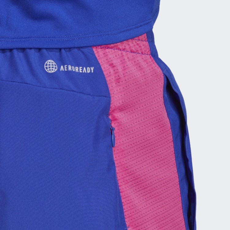 Adidas Azul Possui Os Shorts De Corrida